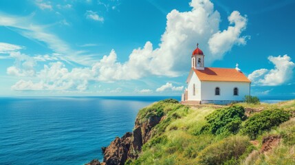 church of a column next to the silver