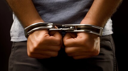 Handcuffed Individual