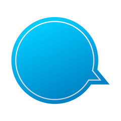 Speech bubble speech balloon chat bubble line art icon