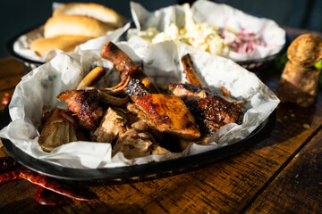 BBQ MEAT FIRE TACO FOOD