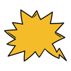 Comic style blank frame background. Cool comic text book design comic text bubble design