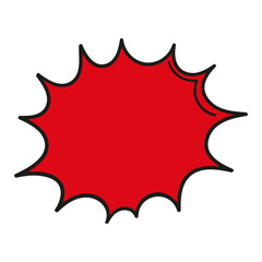 Comic style blank frame background. Cool comic text book design comic text bubble design