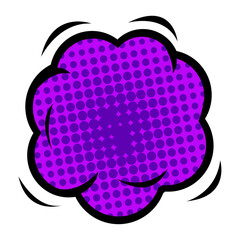 Comic style blank frame background. Cool comic text book design comic text bubble design