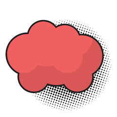 Comic style blank frame background. Cool comic text book design comic text bubble design