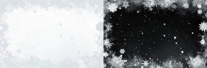 PNG Winter snowflake background template