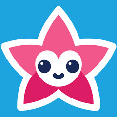 Cute Starfish Logo