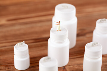 Miniature world, sleepwalking, counting sheep, drug treatment