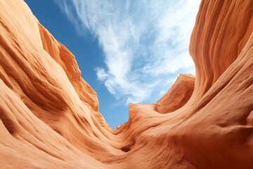 Captivating Red Rock Formations in a Vast Desert Landscape