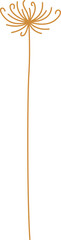 Line Flower Minimalist