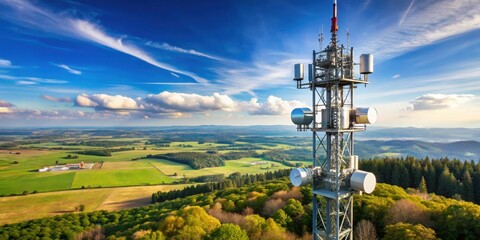 Cellular communication repeater station or Radiobase, cellular communication