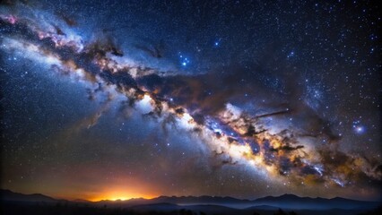 Capturing the breathtaking beauty of the Milky Way using a modern telescope for stunning astrophotography , Milky Way