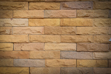 blank old brick wall background, interior and exterior design
