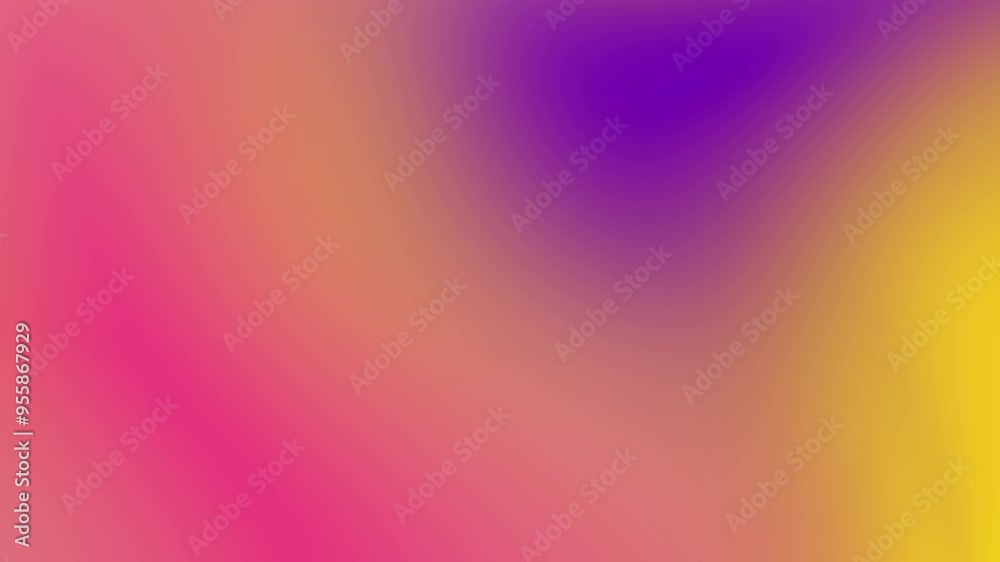 Wall mural smooth, colorful gradient transitions blend seamlessly, creating a calming and modern abstract visua