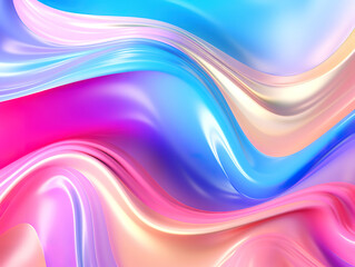 Fototapeta premium Unraveling Elegance: Dive into Creativity with a Friendly Twisted Ribbon Background!