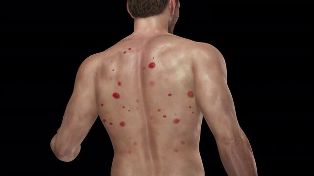 Male Body Skin Rash