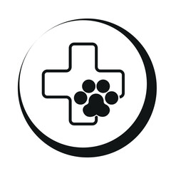 Clinic Pet Logo Icon