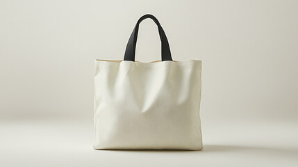 Blank toe bag mockup for your design.