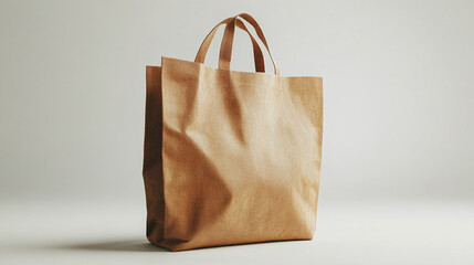 Blank toe bag mockup for your design.