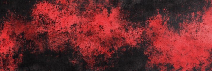 Abstract texture with red and black acid wash effect, reminiscent of a distressed and grunge aesthetic. Perfect for fashion, home decor, and digital design projects.