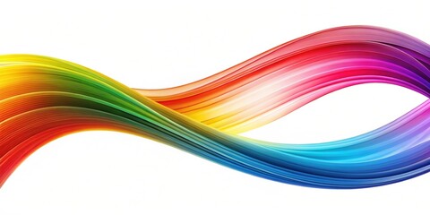 Colorful abstract wave design with minimalist style, abstract, colorful, wave, background, modern, artistic, vibrant, gradient