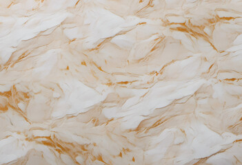 A close-up view of a marble or paper surface featuring intricate veining patterns in shades of white and beige. The texture is smooth and polished.