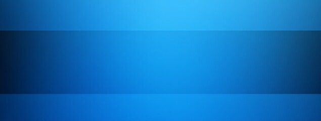 Obraz premium Blue gradient background with a minimalist flat design, featuring a smooth transition from light blue to dark sky-blue, with blurred edges and no text or characters.