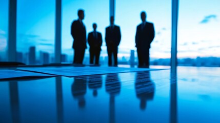 Obraz premium Strategic Vision: Business Plan Presentation for Future Growth and Success