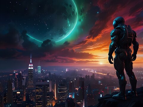 alien in the city