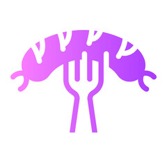 sausage Gradient icon