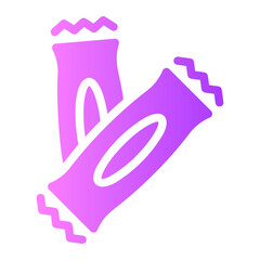 snack bar Gradient icon