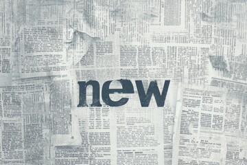 Obraz premium Vintage newspaper background with 