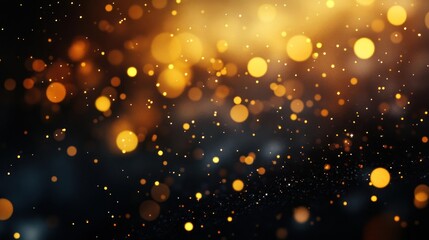 Obraz premium A beautiful background image with blossoms and bokeh lights.