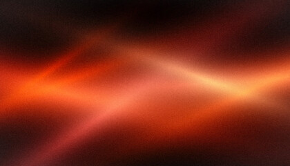 Abstract dark orange gold blue red grainy neon glowing gradient texture web banner poster. Glowing dark grainy gradient template, empty space. Nosie texture effect.