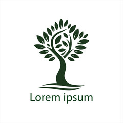 Obraz premium A tree logo for your brand