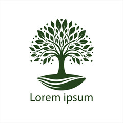 Obraz premium A tree logo for your brand