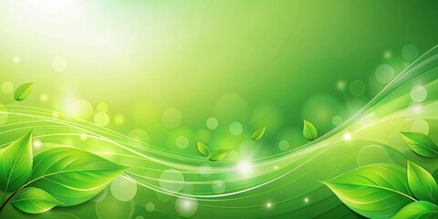 Abstract green background with a soft gradient, perfect for eco-friendly designs and nature-themed projects