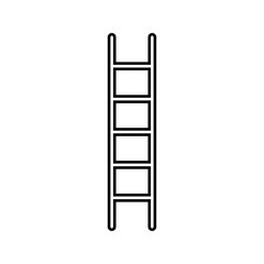 Ladder vector icon.vector illustration color aditable