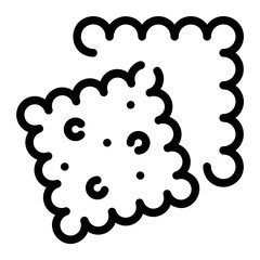 biscuit Line Icon