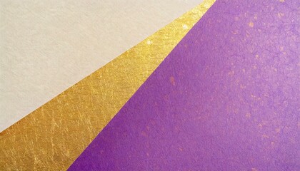 Fototapeta premium 高級感のある紫、白、金の壁紙