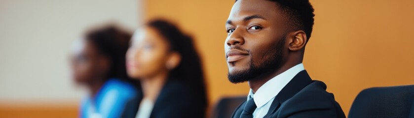 A group of friends planning a ski trip at a lodge with ski equipment and hot cocoa