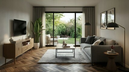 Fototapeta premium modern living room