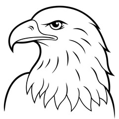 eagle  line art vector vector file