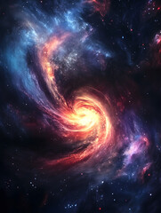 Fototapeta premium graphics of space, planets, and astronauts on a white background.