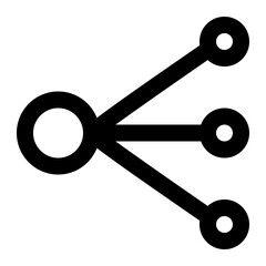 network, computer, information, system, technology outline icon © OrviPixel