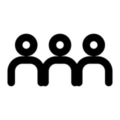 people, user, computers, information, system outline icon © OrviPixel