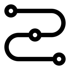 procedures, computer, information, system outline icon © OrviPixel