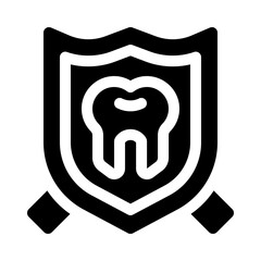 dental glyph icon