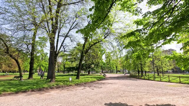 Strolling Through Indro Montanelli Gardens