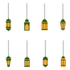 Islamic Lantern Decoration SET