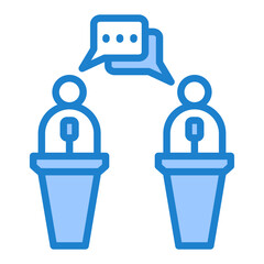 Political Debate Icon